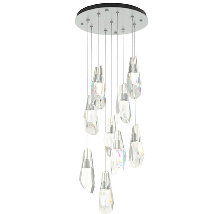 Luma Crystal Round Pendant