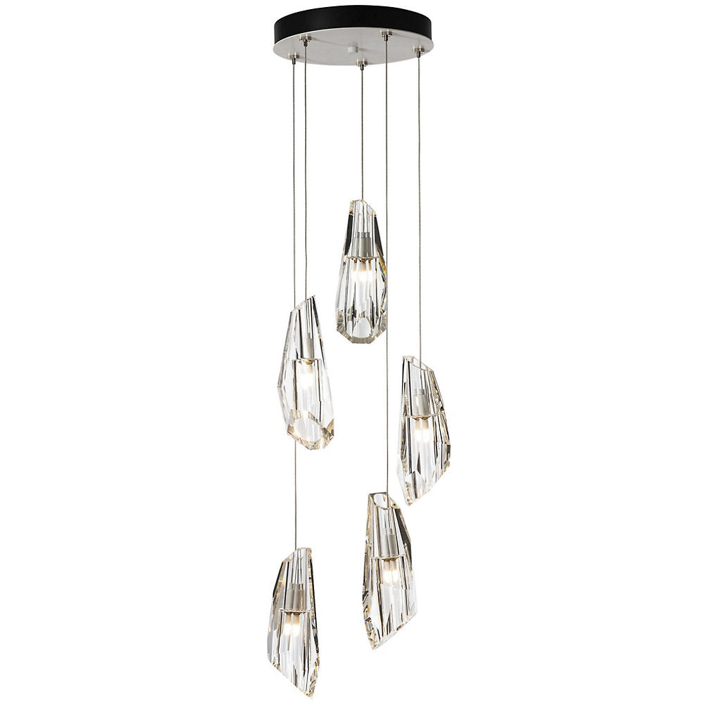 Luma Crystal Round Pendant