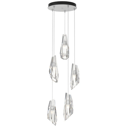 Luma Crystal Round Pendant
