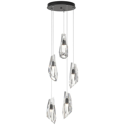 Luma Crystal Round Pendant