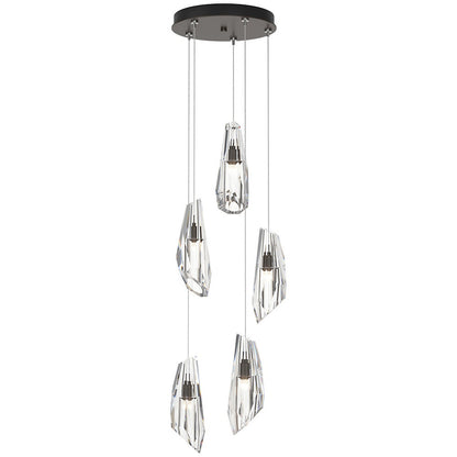 Luma Crystal Round Pendant