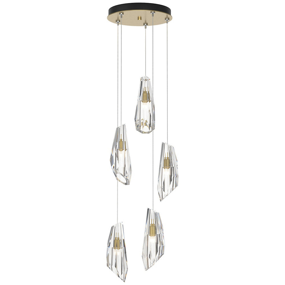 Luma Crystal Round Pendant