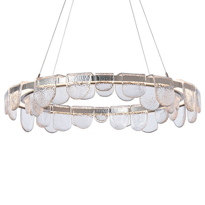 Riverbed Circular LED Pendant