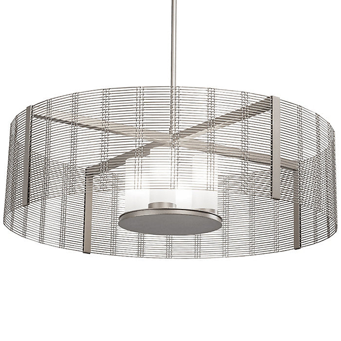 Downtown Mesh Drum Chandelier