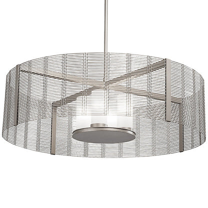Downtown Mesh Drum Chandelier