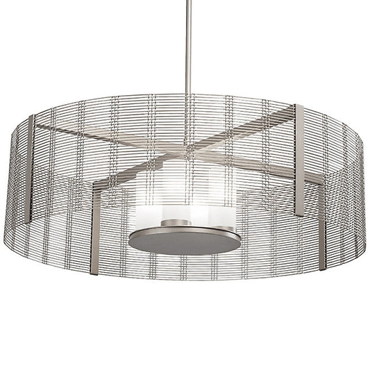Downtown Mesh Drum Chandelier
