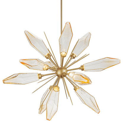 Rock Crystal LED Chandelier