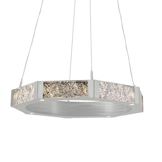 Glacier LED Ring Chandelier
