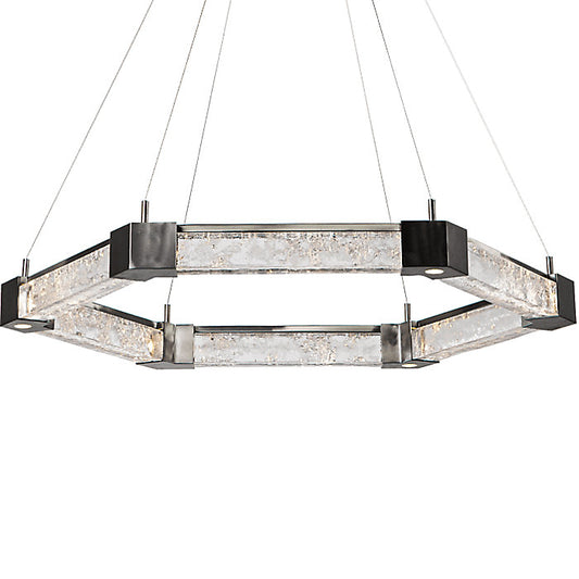 Axis Hexagonal LED Chandelier