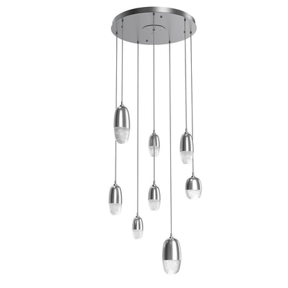 Pebble LED Round Multi-Light Pendant