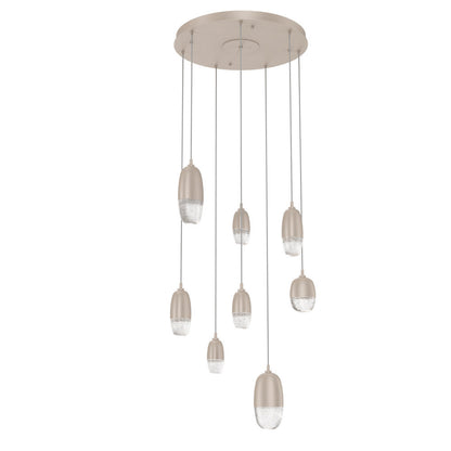Pebble LED Round Multi-Light Pendant
