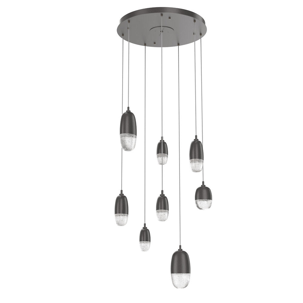Pebble LED Round Multi-Light Pendant
