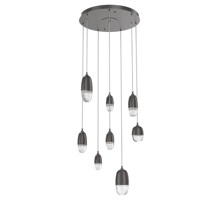 Pebble LED Round Multi-Light Pendant