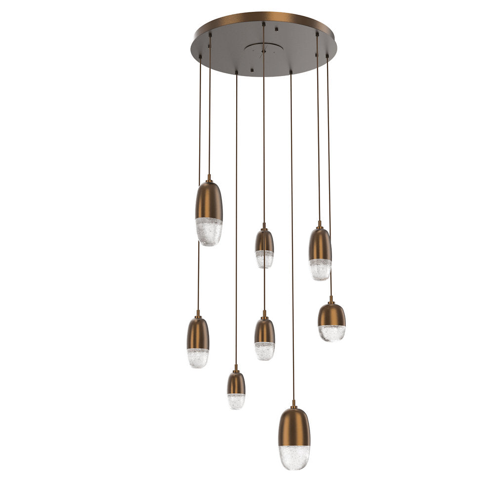 Pebble LED Round Multi-Light Pendant