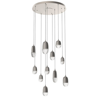 Pebble LED Round Multi-Light Pendant