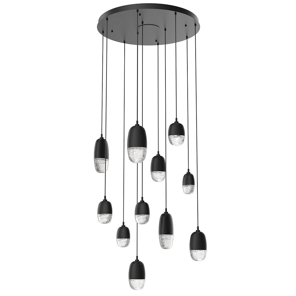 Pebble LED Round Multi-Light Pendant