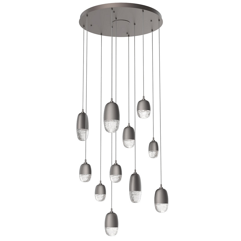 Pebble LED Round Multi-Light Pendant