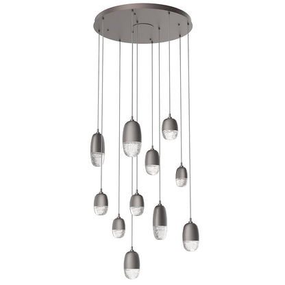 Pebble LED Round Multi-Light Pendant