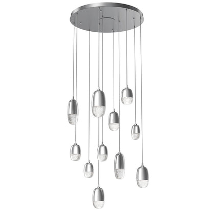 Pebble LED Round Multi-Light Pendant
