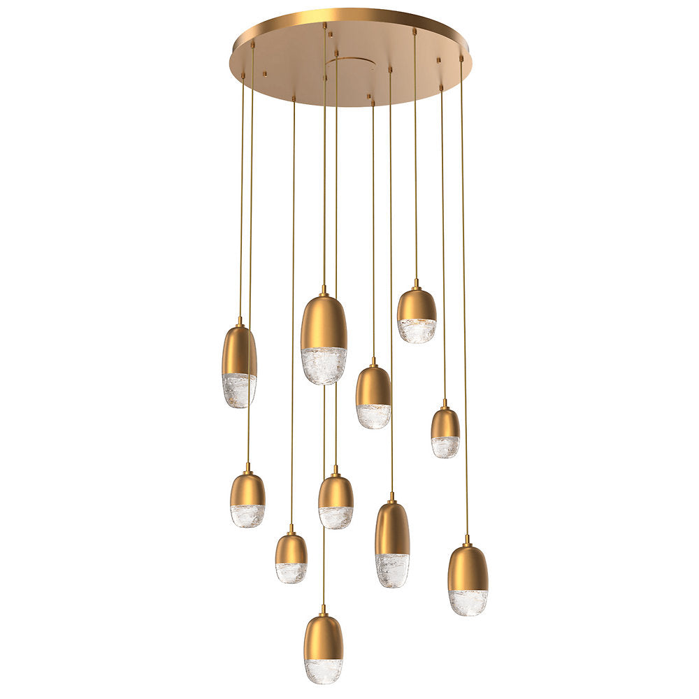 Pebble LED Round Multi-Light Pendant