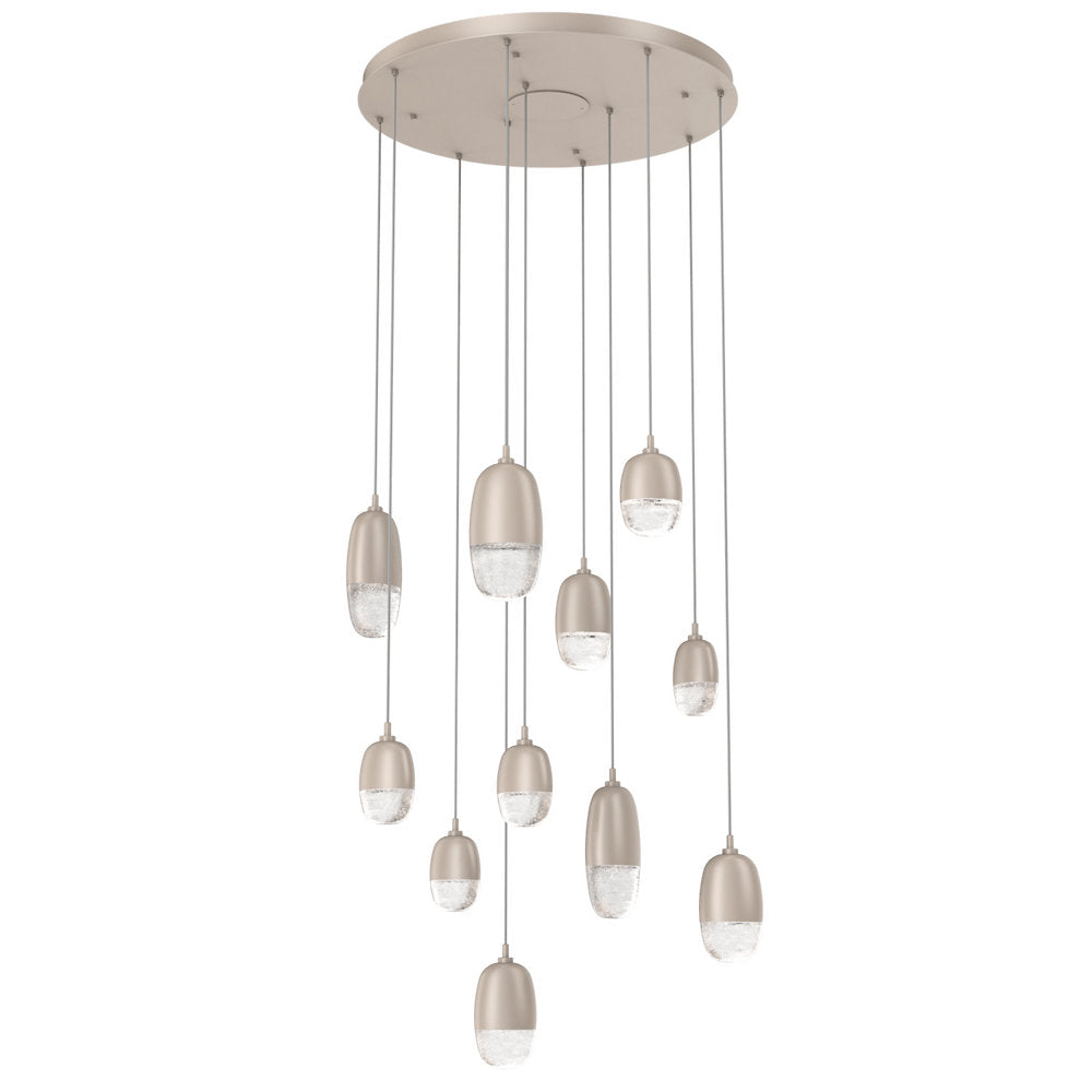 Pebble LED Round Multi-Light Pendant