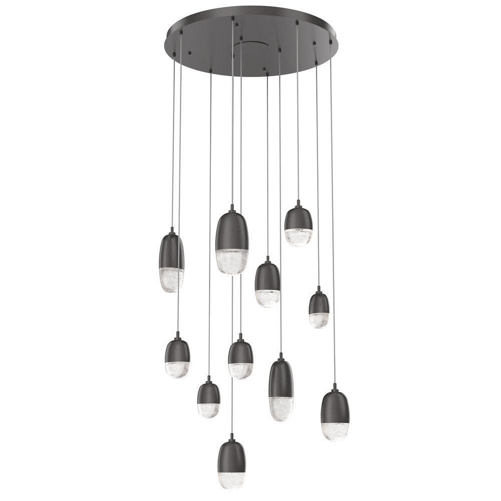 Pebble LED Round Multi-Light Pendant