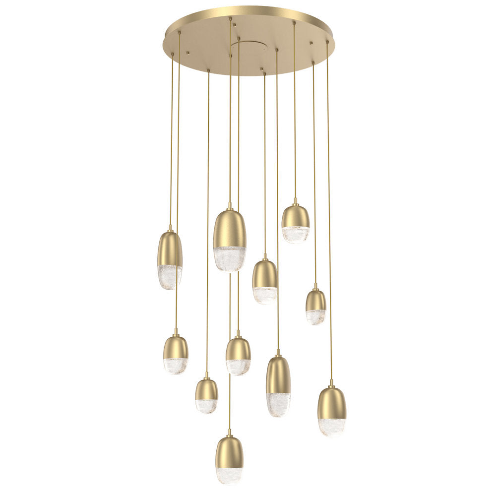 Pebble LED Round Multi-Light Pendant