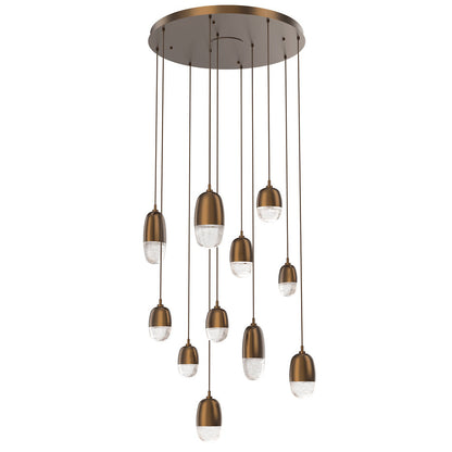 Pebble LED Round Multi-Light Pendant