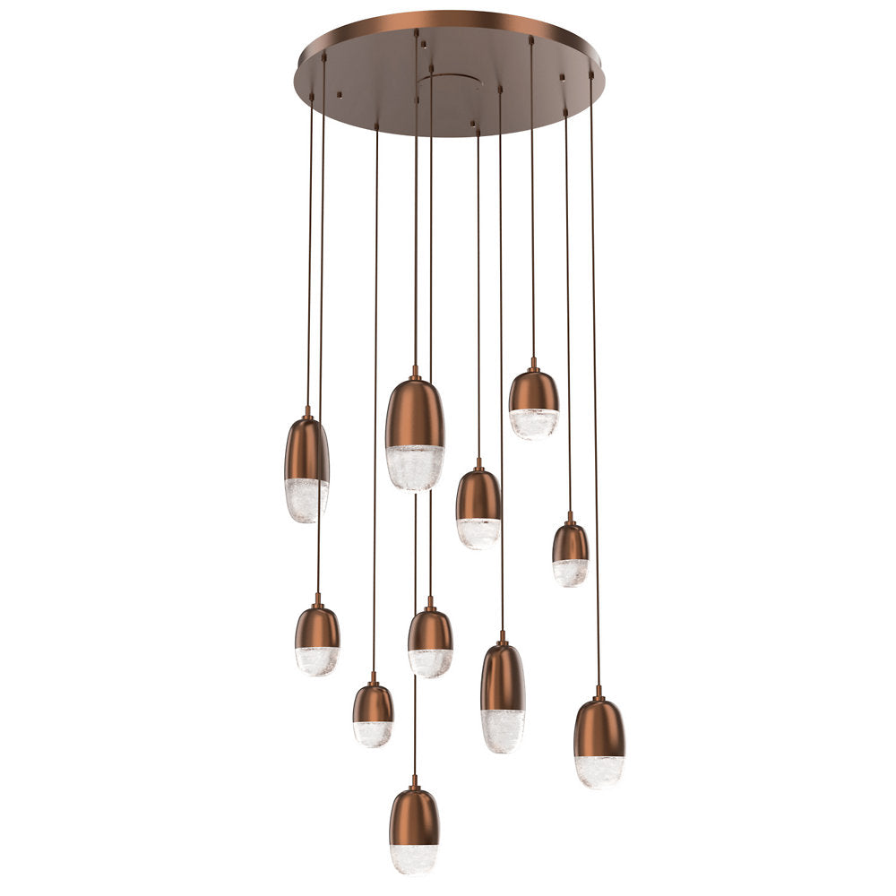 Pebble LED Round Multi-Light Pendant