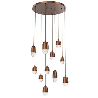 Pebble LED Round Multi-Light Pendant
