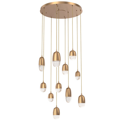 Pebble LED Round Multi-Light Pendant
