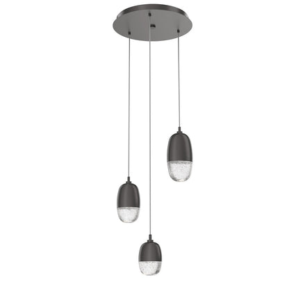 Pebble LED Round Multi-Light Pendant