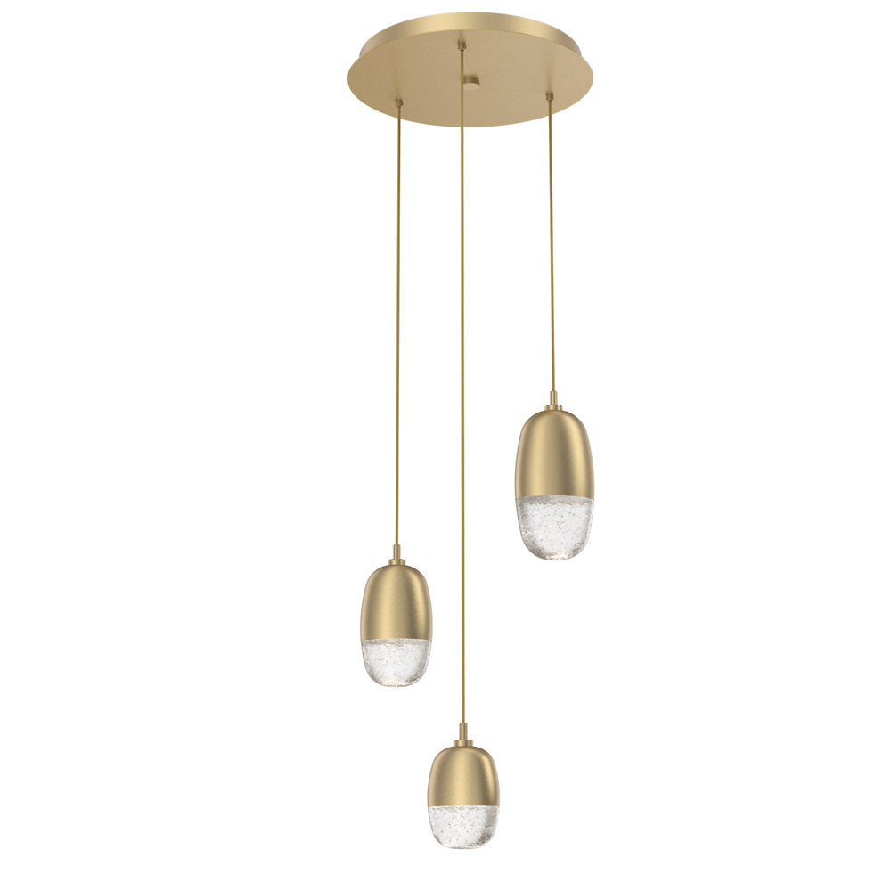 Pebble LED Round Multi-Light Pendant