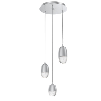 Pebble LED Round Multi-Light Pendant