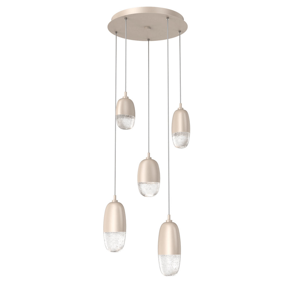 Pebble LED Round Multi-Light Pendant