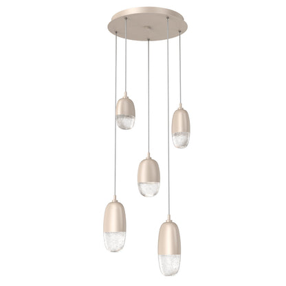 Pebble LED Round Multi-Light Pendant