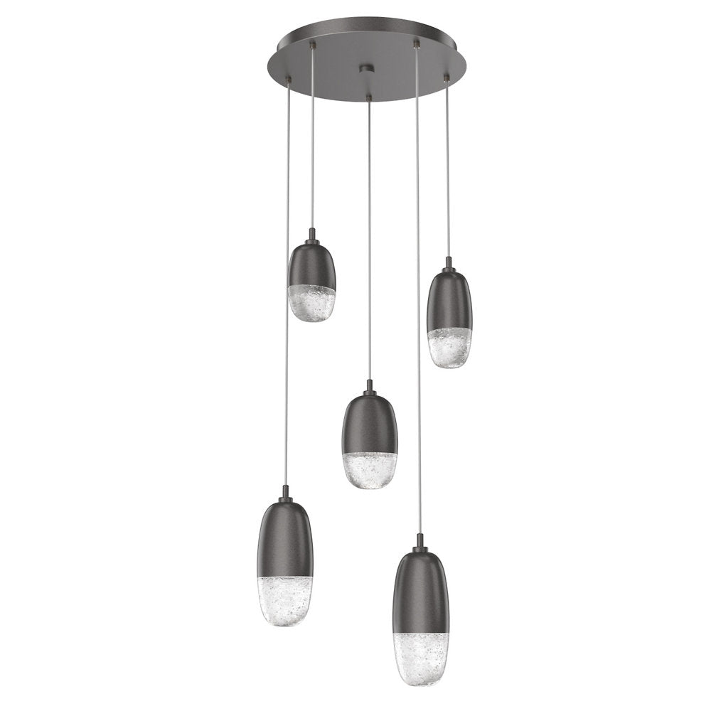 Pebble LED Round Multi-Light Pendant