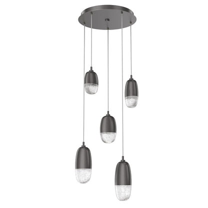 Pebble LED Round Multi-Light Pendant