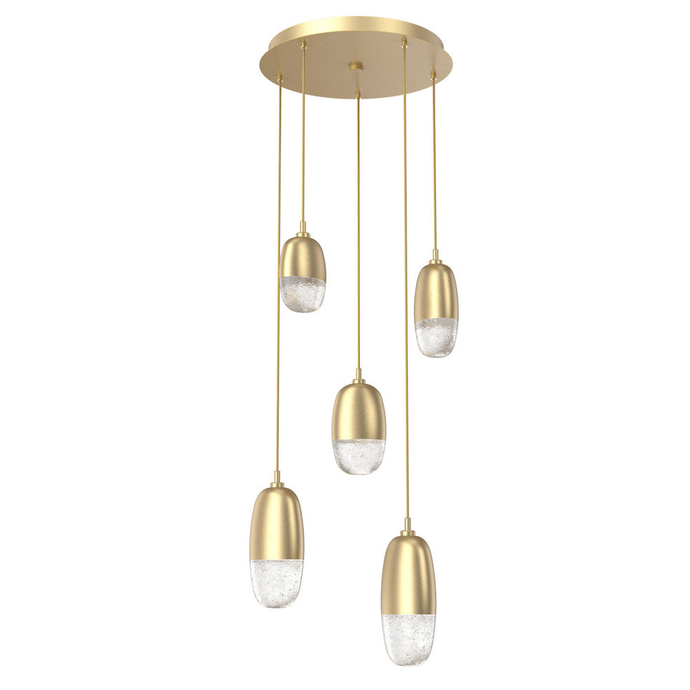 Pebble LED Round Multi-Light Pendant