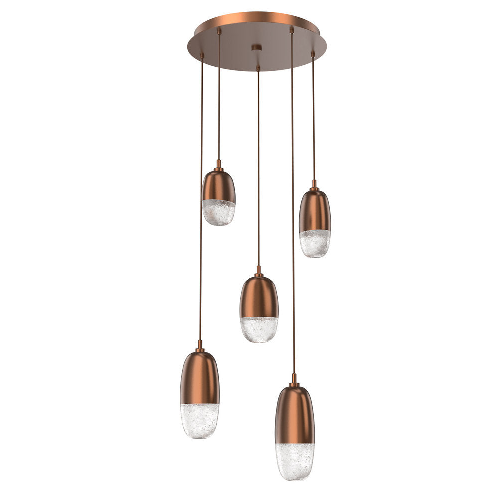 Pebble LED Round Multi-Light Pendant