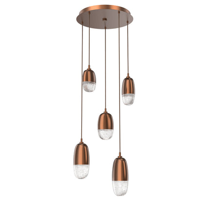 Pebble LED Round Multi-Light Pendant