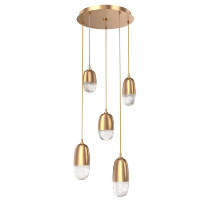 Pebble LED Round Multi-Light Pendant