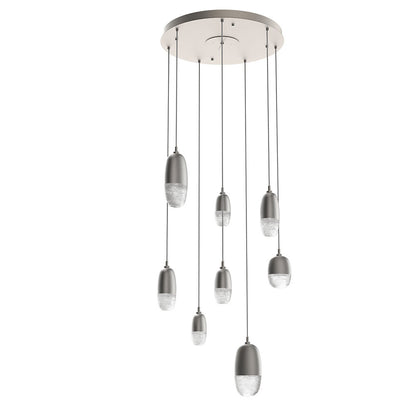 Pebble LED Round Multi-Light Pendant