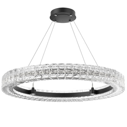 Asscher LED Ring Chandelier