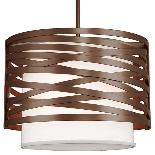 Tempest Drum Pendant with Shade