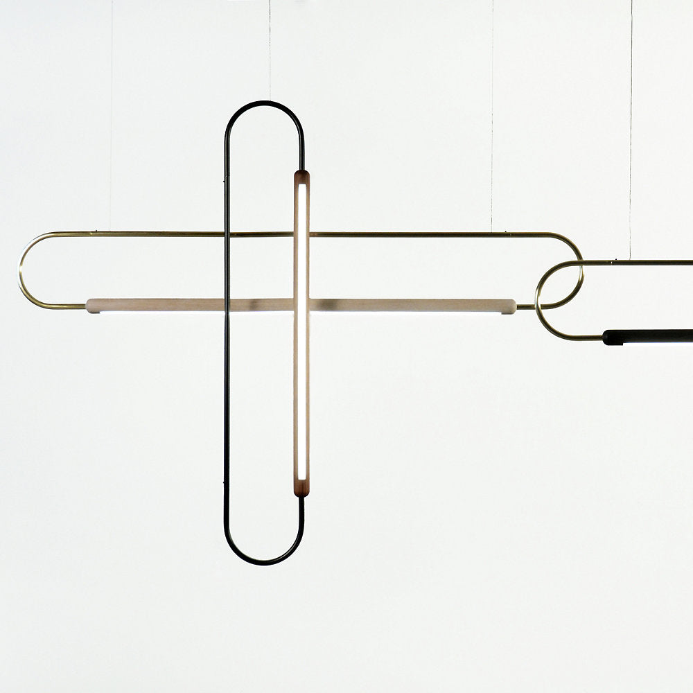 Vertical Link LED Pendant Light