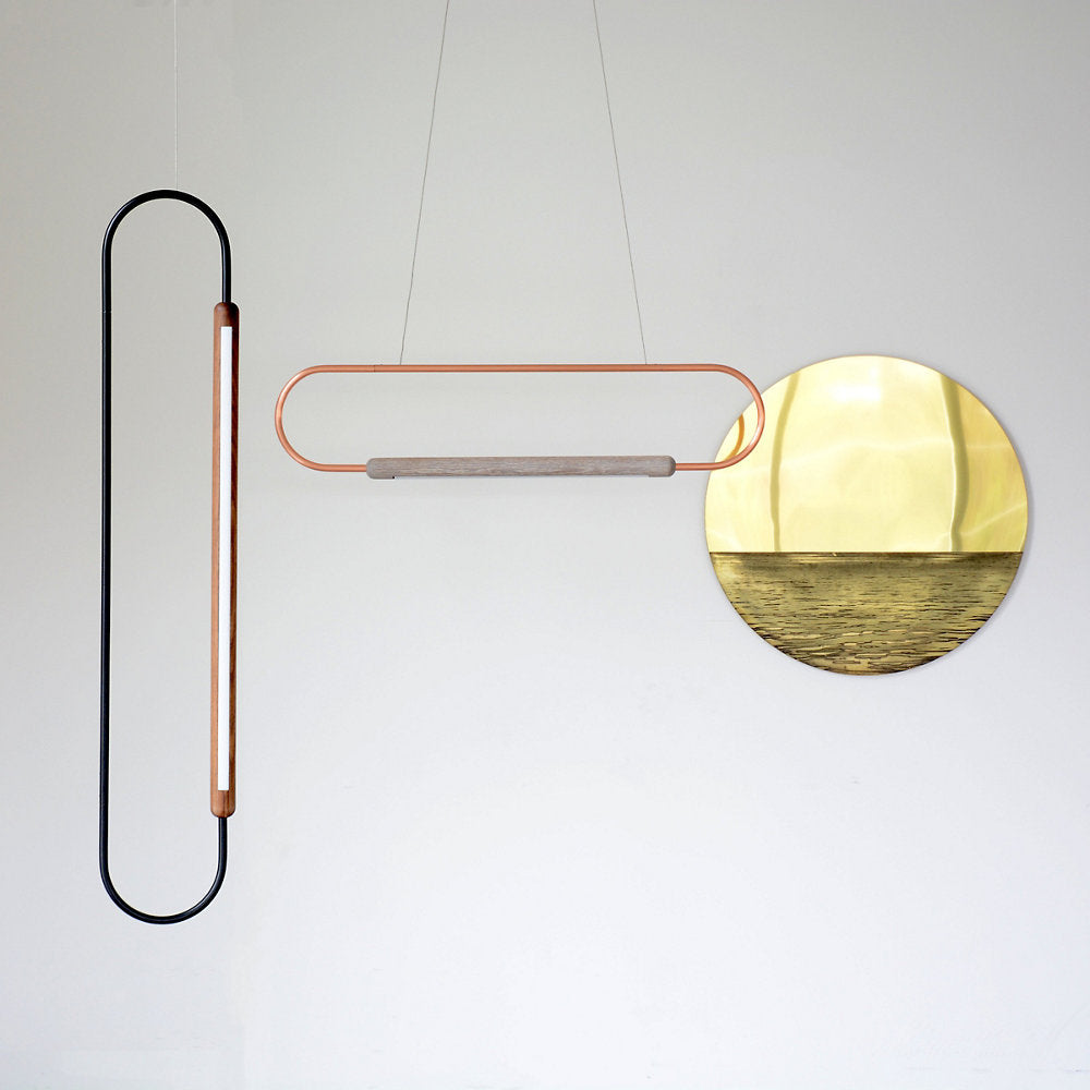 Vertical Link LED Pendant Light