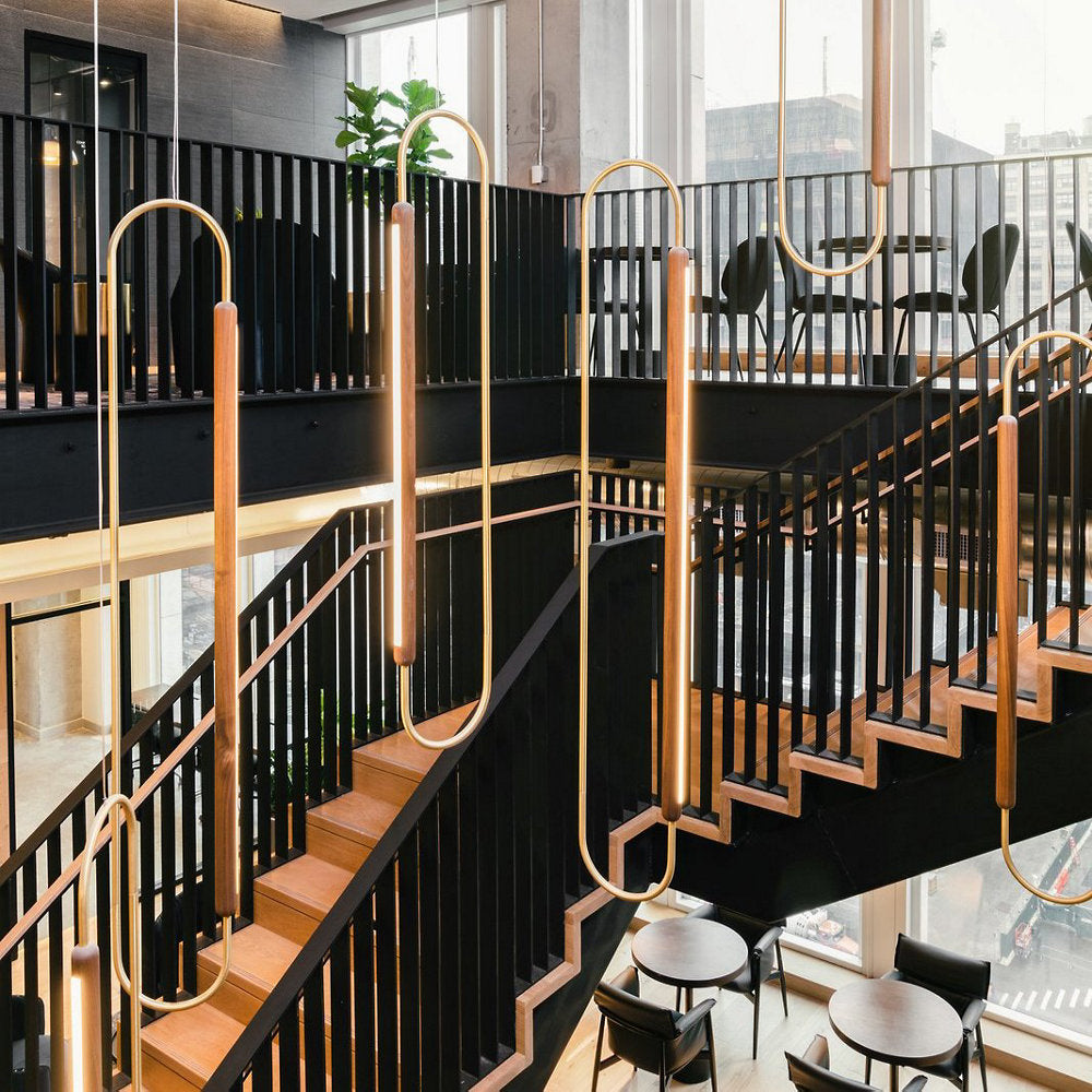 Vertical Link LED Pendant Light