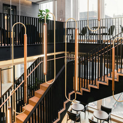 Vertical Link LED Pendant Light
