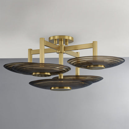 Griston LED Semi-Flushmount